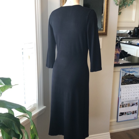 Jones & Co black t-shirt material dress - Picture 3 of 8